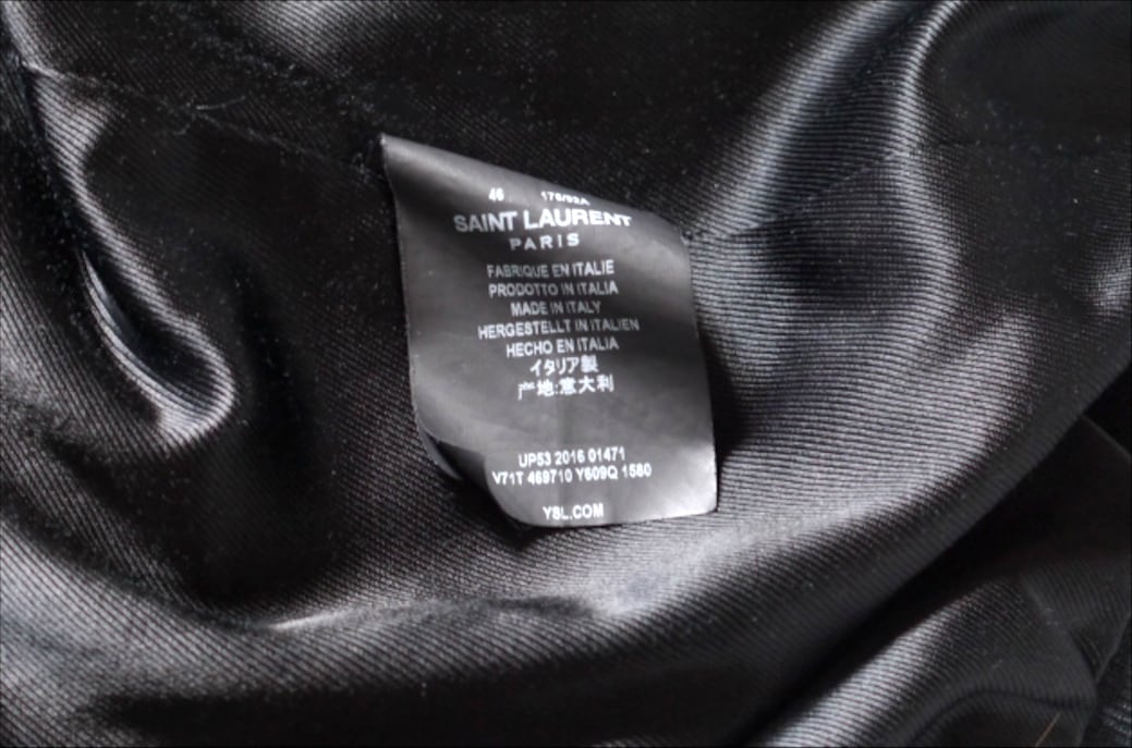 希少】SAINT LAURENT PARIS サンローラン エディ期 ムーンライト