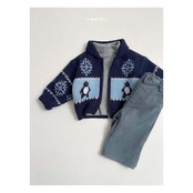 【取寄】minirobe ペンギンカーディガン｜冬服｜韓国子供服
