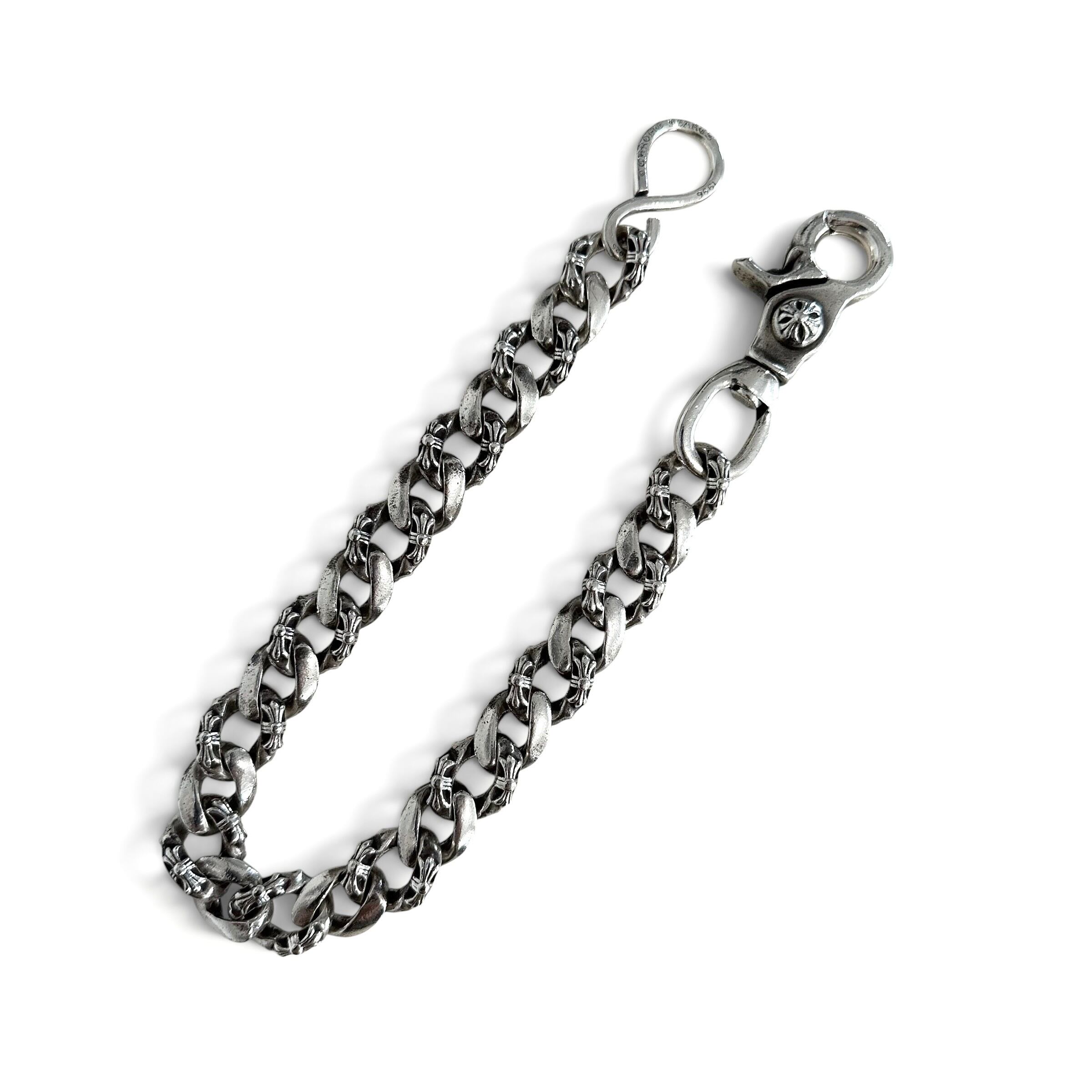 Rare◇CHROME HEARTS Wallet Chain Silver FANCY SHORT-1 885 | topstock