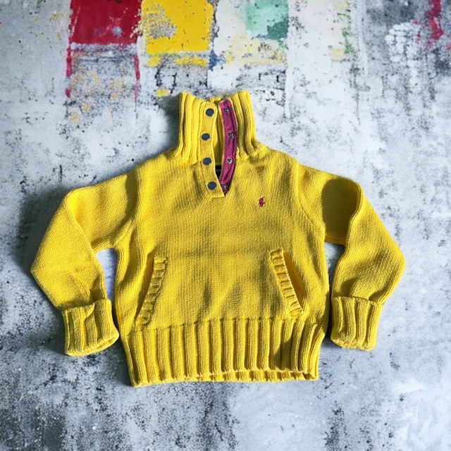 【KIDS】RALPH LAUREN cotton knit size:2T 2歳前後