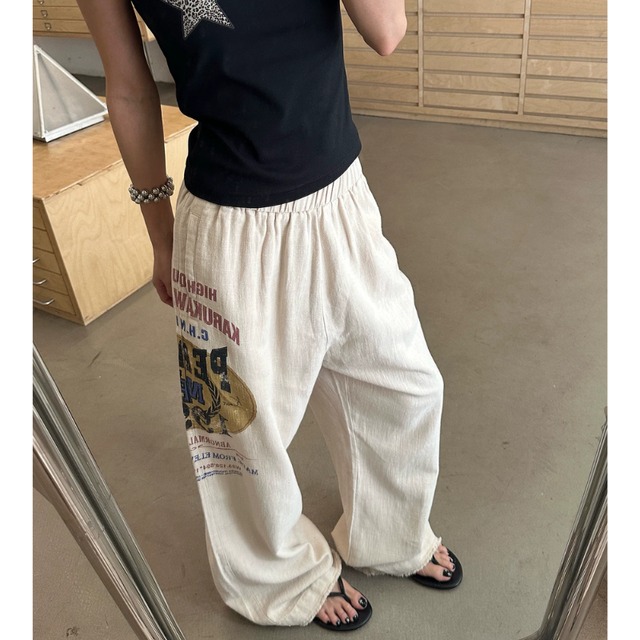 retro graphic pants　レトログラフィックパンツ　J2092