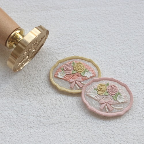 【お茶会】Wax Seal Stamp│Flower lupine
