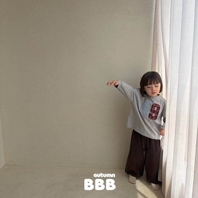 《予約》送料無料【Bella bambina】Two-Tone Pants