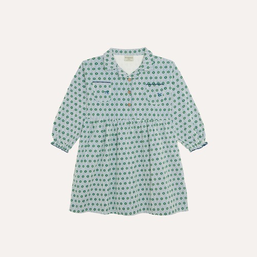 The Campamento / Flowers and Stripes Dress / 2Y・3Y・4Y・5-6Y・7-8Y