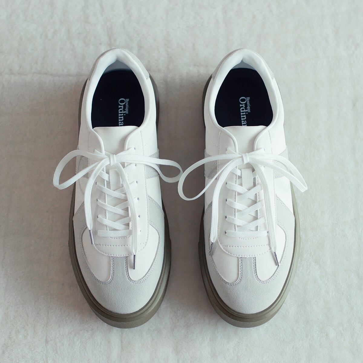 Boutique Ordinary (ブティーク オーディナリー) EXTRALIGHTソール スニーカー =ジャーマントレーナー=