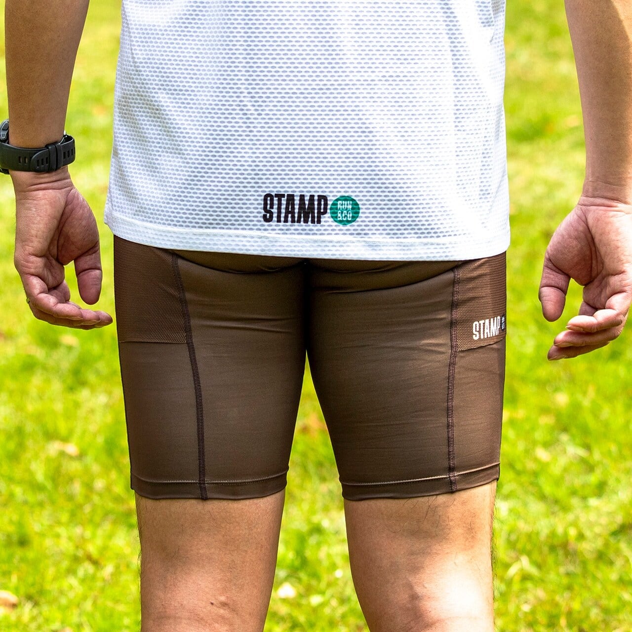 STAMP RUN&CO（スタンプ ランアンドコー）STAMP MENS 1/2 CARGO TIGHTS