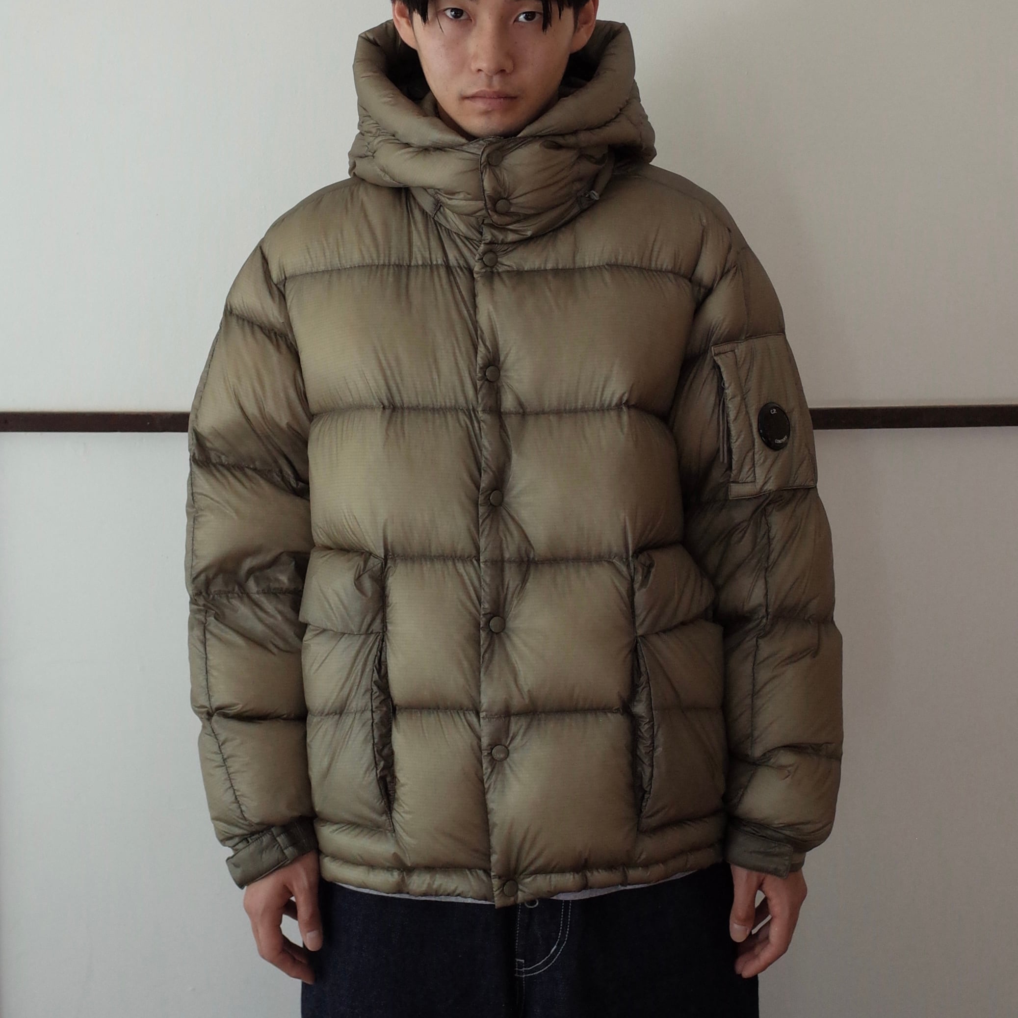 C.P. COMPANY MEDIUM JACKET IN DD-SHELL (FALLEN ROCK) | SO SHOP