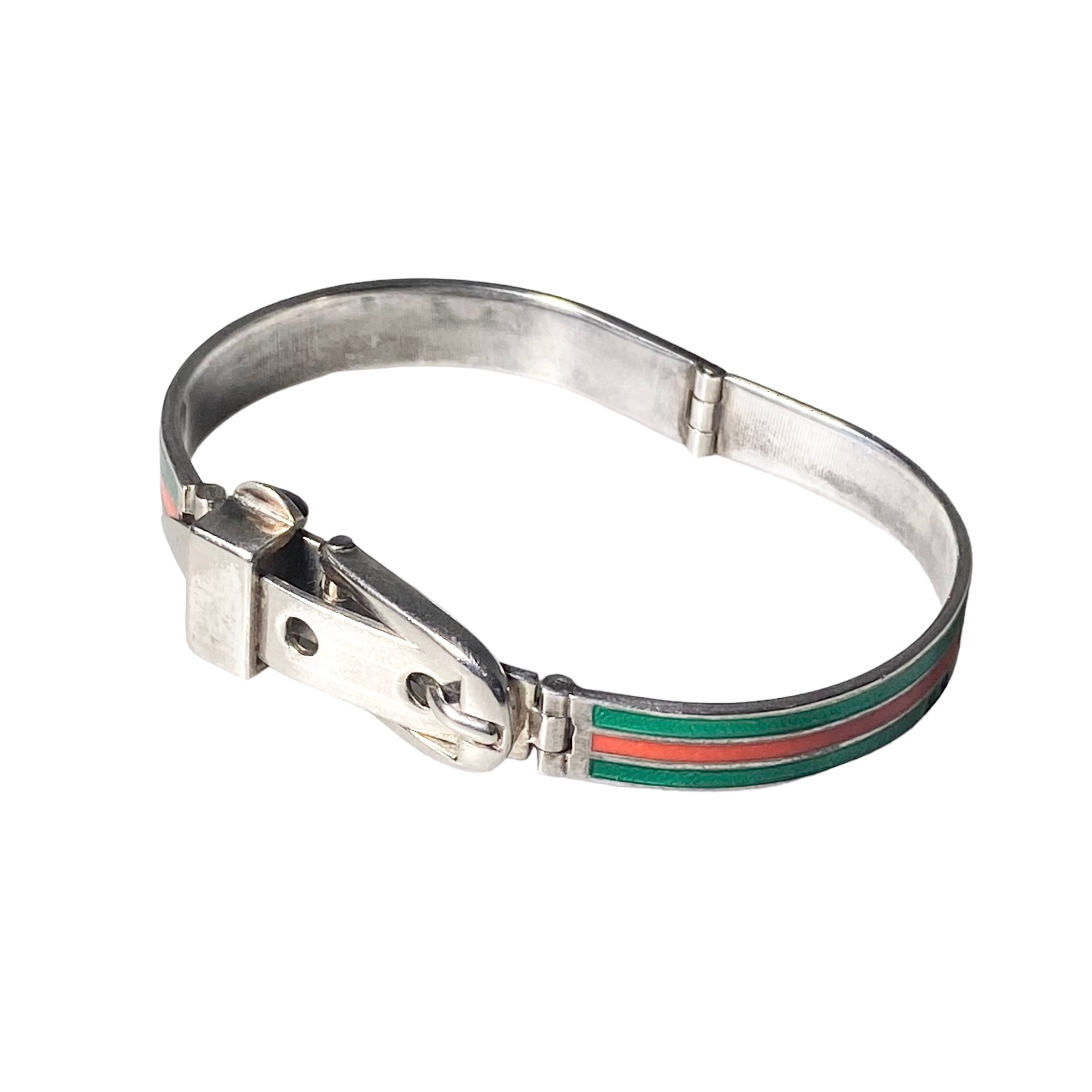 ヴィンテージ】GUCCI 24KT パイソン ブレスレット バックル ヴィンテージ】GUCCI 24KT パイソン ブレスレット バックル