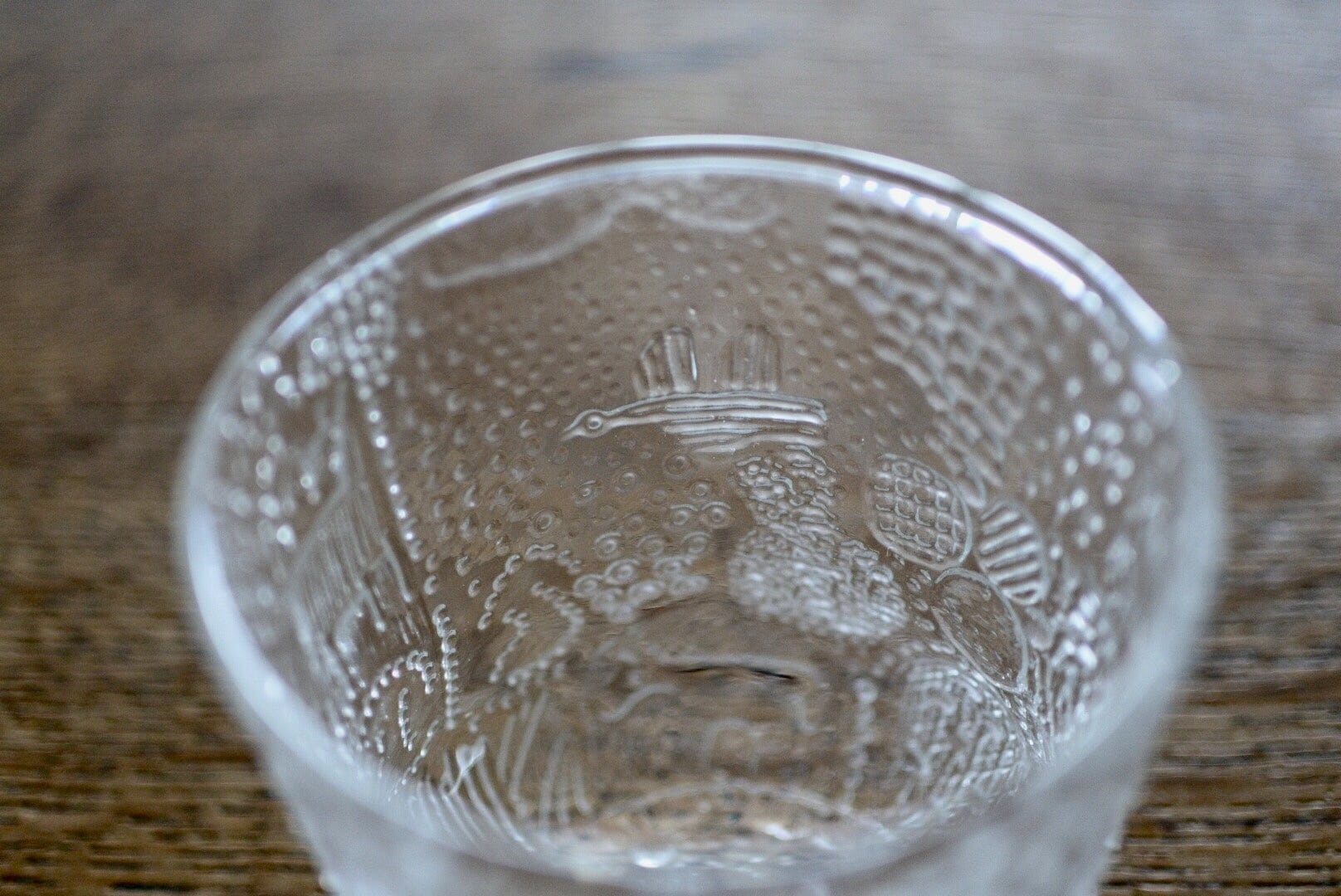 vintage IITTALA FAUNA clear glass M / ヴィンテージ イッタラ