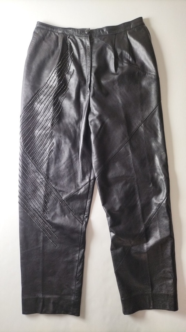 イタリア製 ematite レザーパンツ