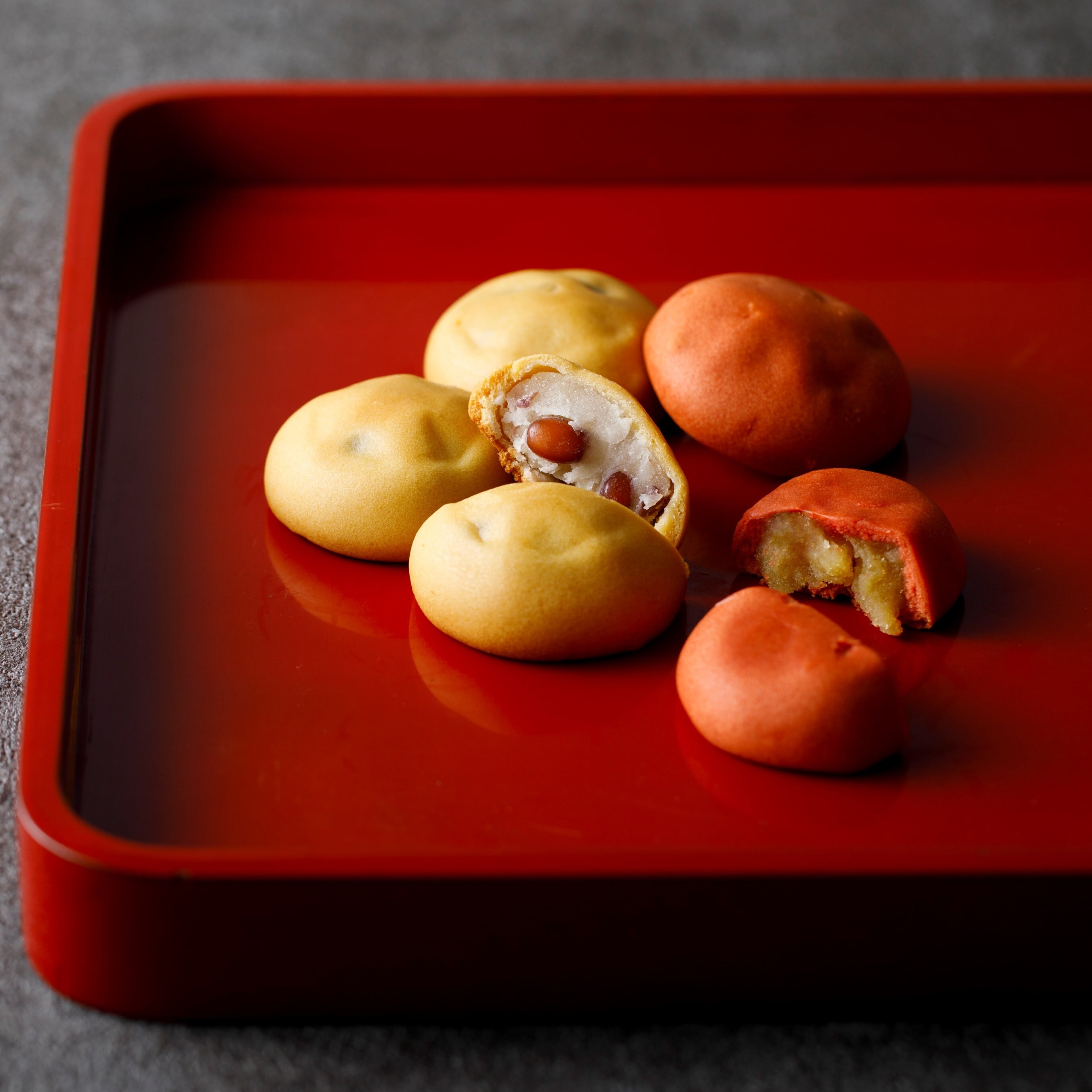 五郎島のおいもやきとじわまんのセット | 金沢茶の間 フランドール