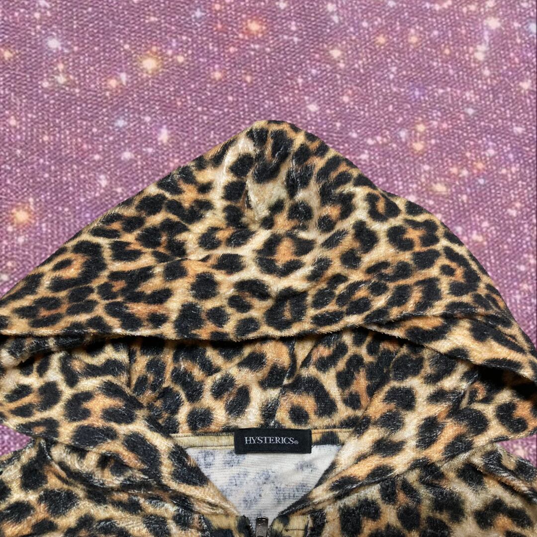 Y2K Old ” hysterics by HYSTERIC GLAMOUR ” Leopard Print Pile 