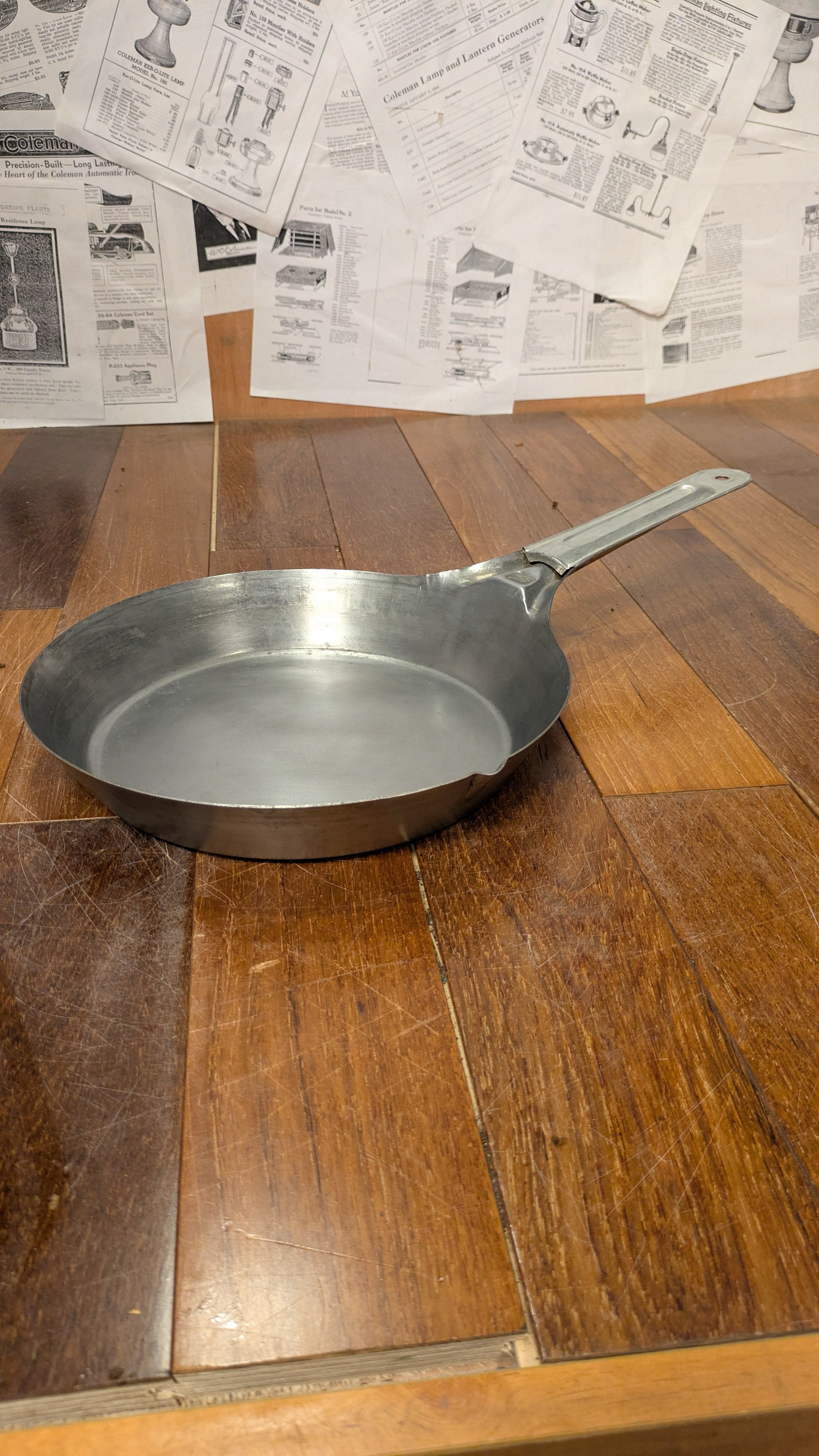Vintage Cowboy Fryingpan IronPan CowoySkilet USA ビンテージ 鉄