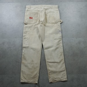 Dickies Double-knee painter pants ecru W36L30 古着