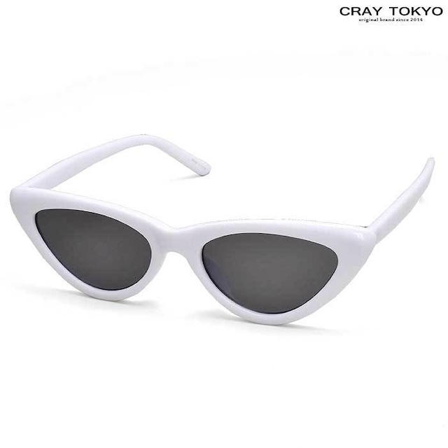 CRAY TOKYO クレイトウキョウ CELL FRAME FOX SHADES WHITE セルフレーム フォックス サングラス ホワイト ストリート/ユニセックス/メンズ