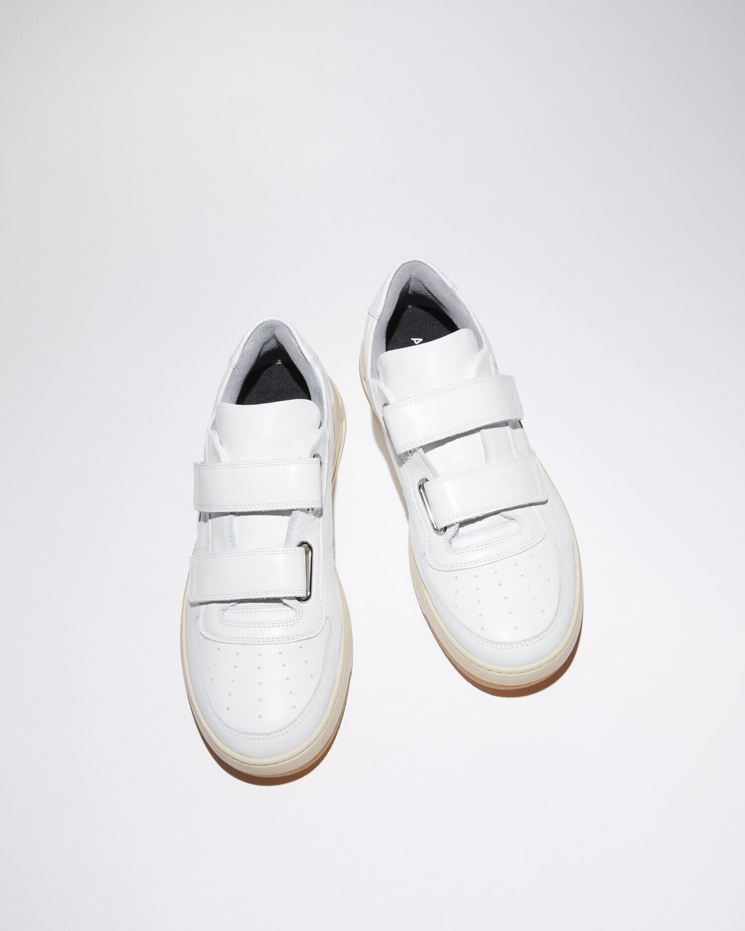 Acne Studios ホワイト 広 ベルクロシューズ 230cm