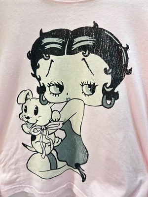 “Betty Boop” pink T-shirts