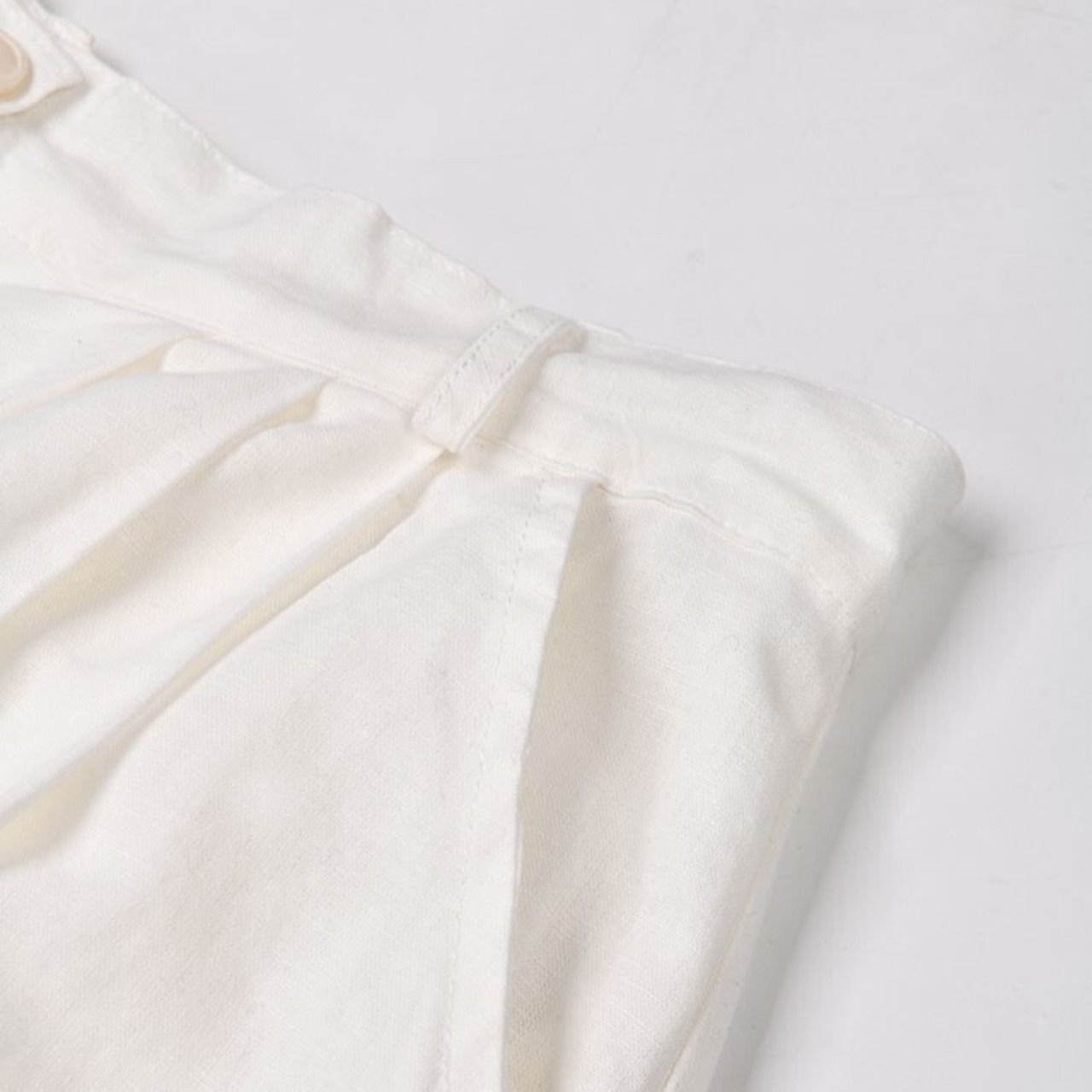 White Wide Leg Pants