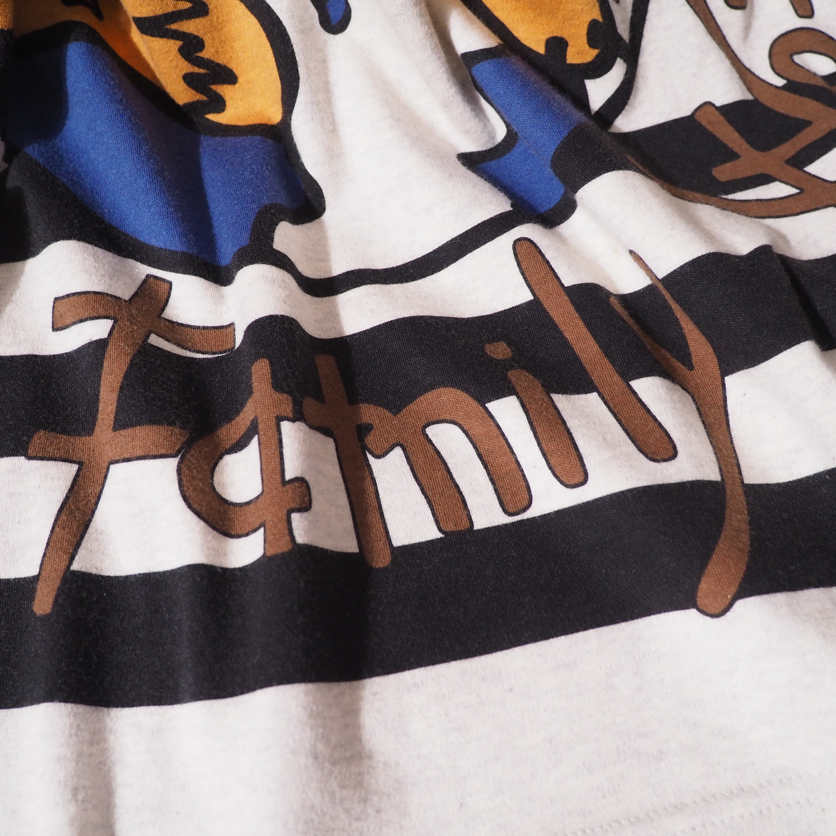 1990s " CASTELBAJAC - Family World " Animal printed vintage Long sleeve Tee