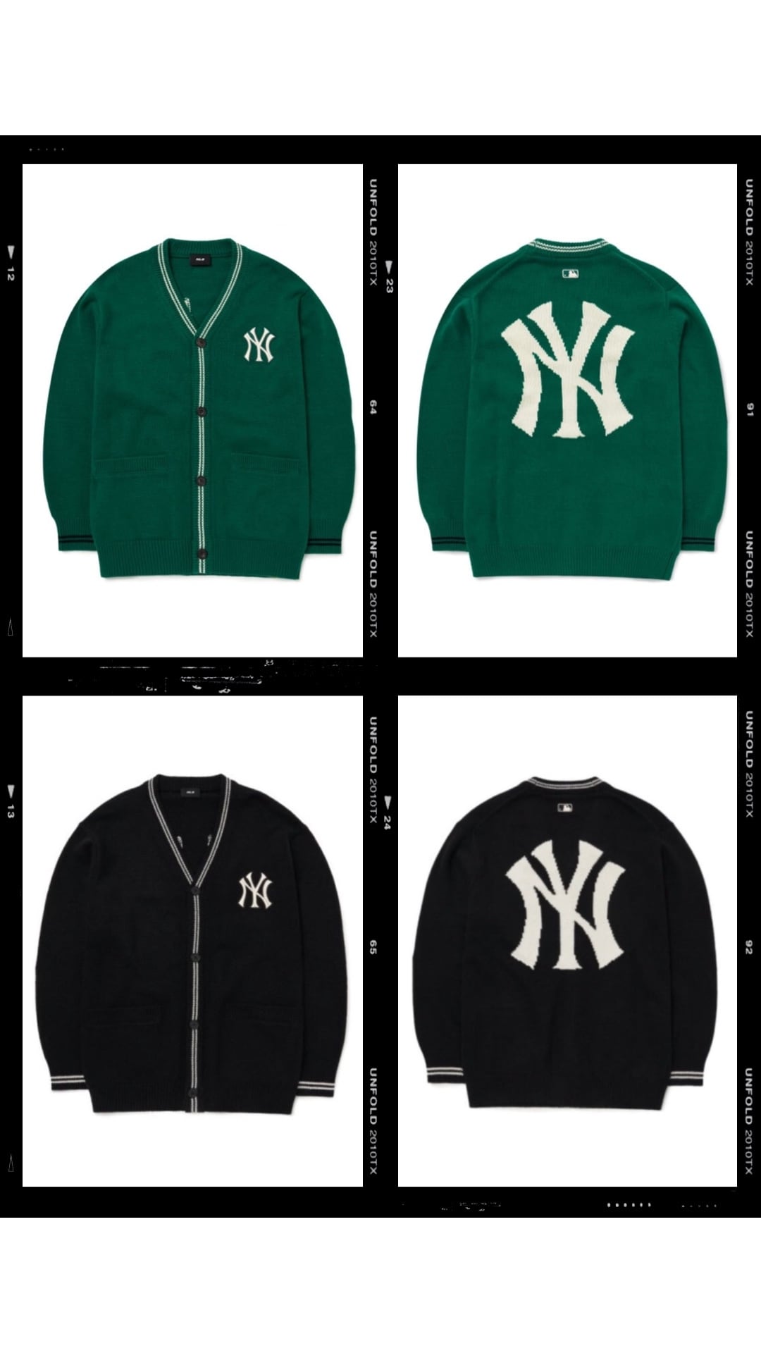 MLB ユニセックスグリーンカーディガン¥25,800+tax(¥28380)