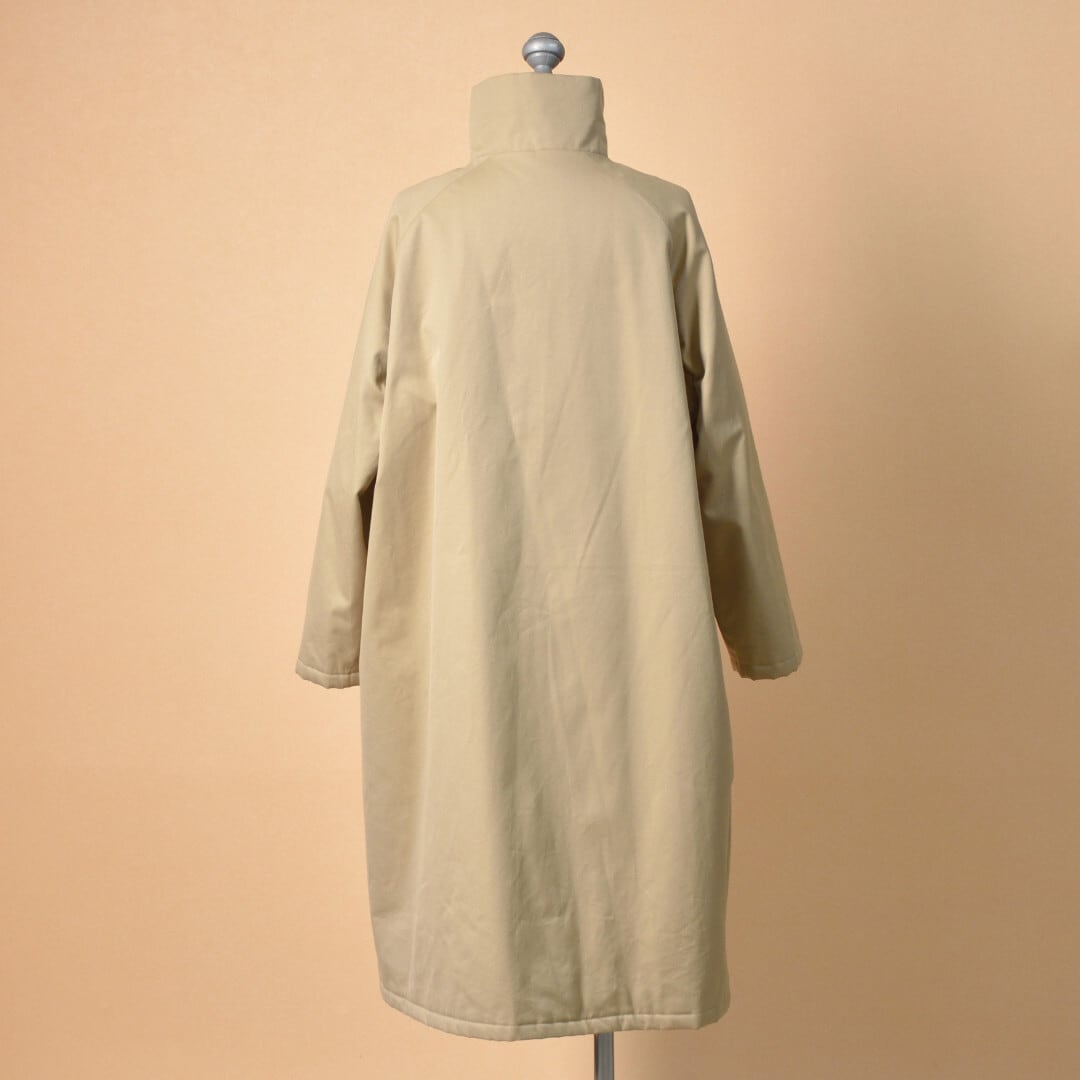 atelier naruse アトリエナルセ コットン中綿コート・ベージュ 昨年の人気コートがリニューアルして発売になりました。【送料無料】