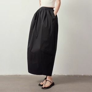 cocoon silhouette skirt  00258