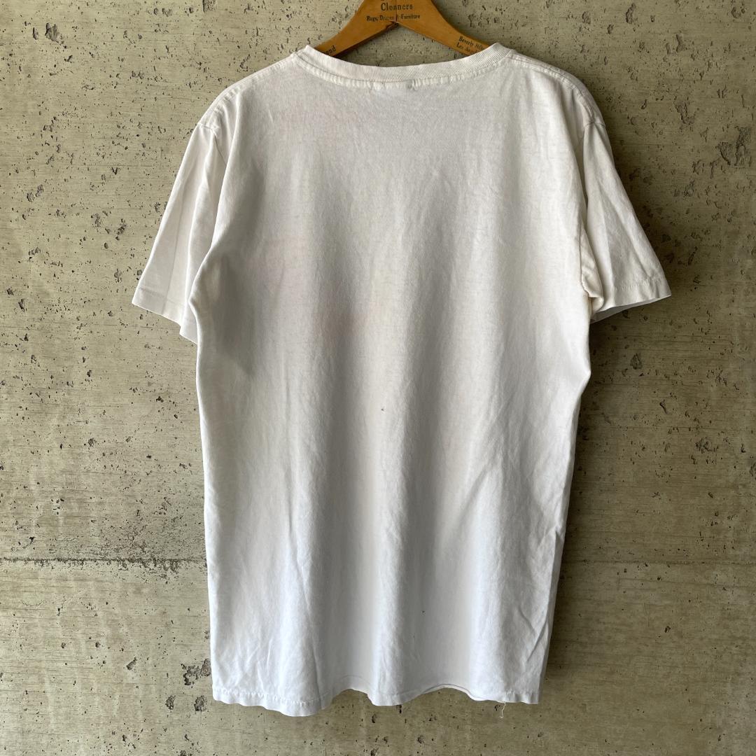 XZ288 Tシャツ エルモ elmo セサミストリート 90s 白 アニメ XZ288 Tシャツ エルモ elmo セサミストリート 90s 白 アニメ