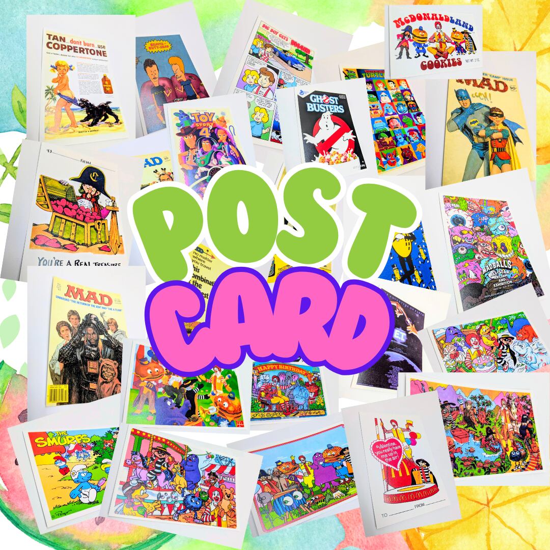 【 McDonald Valentine(マクドナルド バレンタイン)】(AP0025) POST CARD ポストカード〚アメリカン雑貨 アメトイ〛