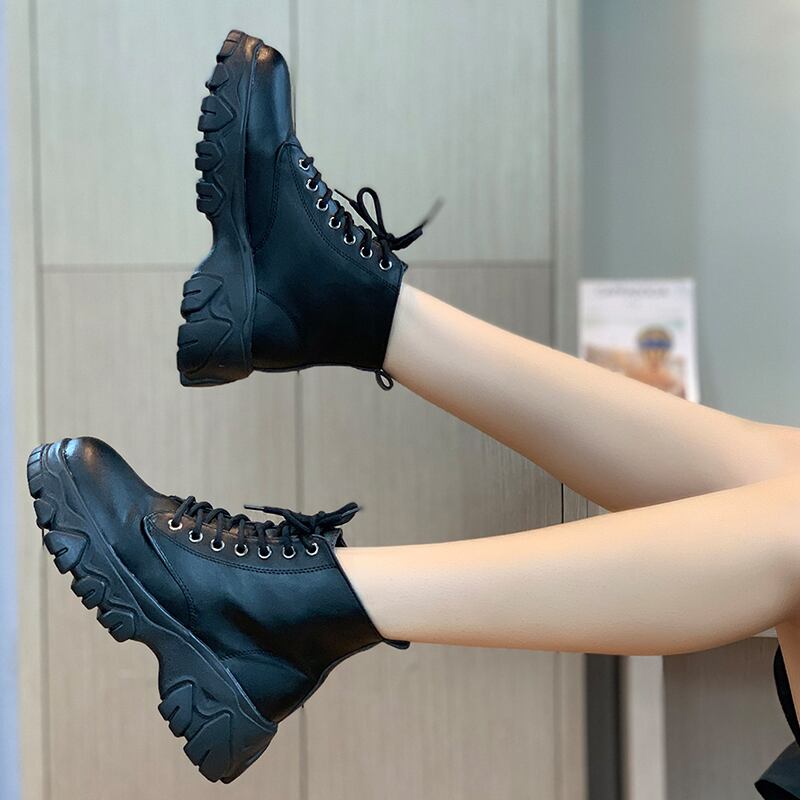 ブーツスタイルオータムウィンターレッドショート 靴 シューズ 秋物 冬物 部族の婦人靴57945246458