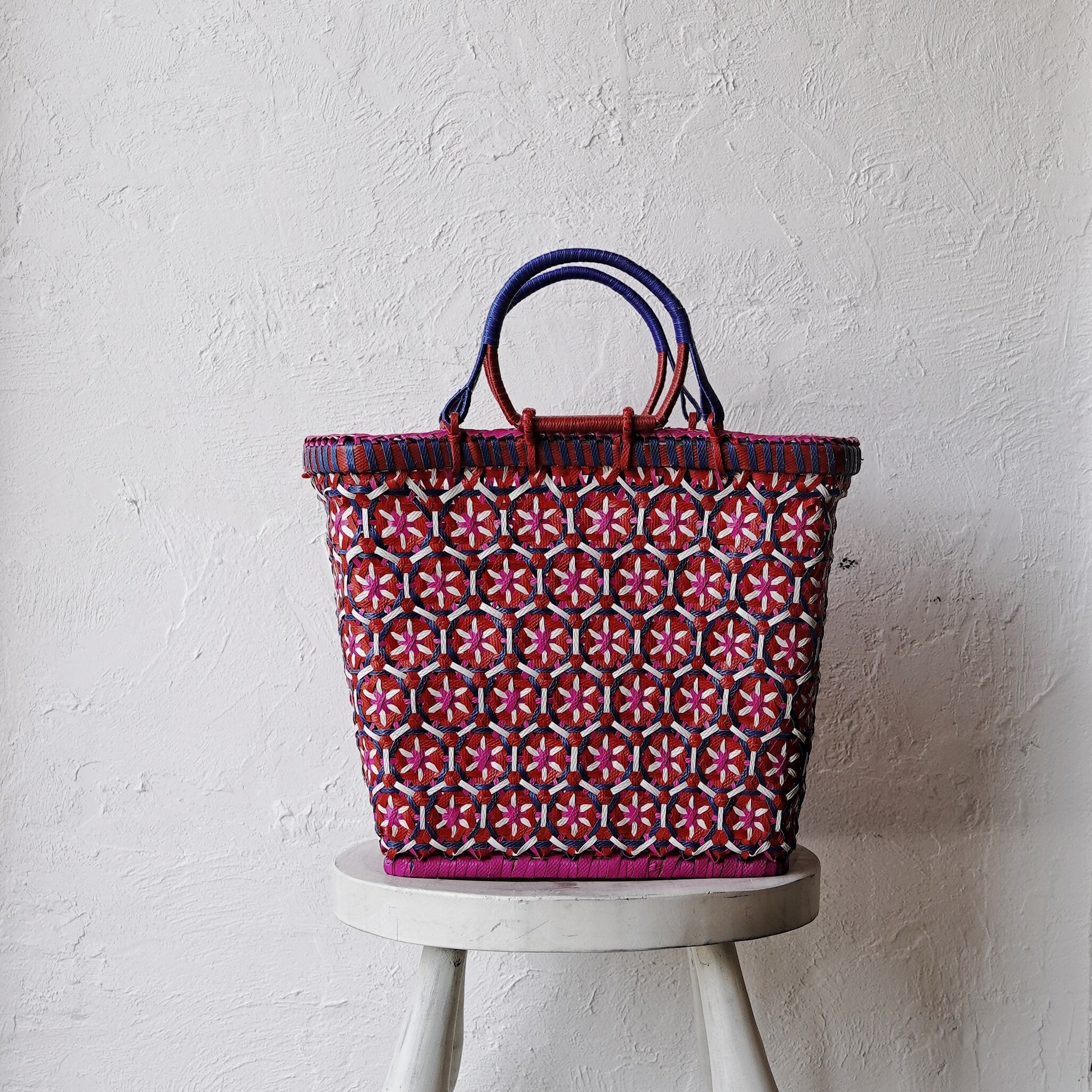 インドのプラスチックバスケット B