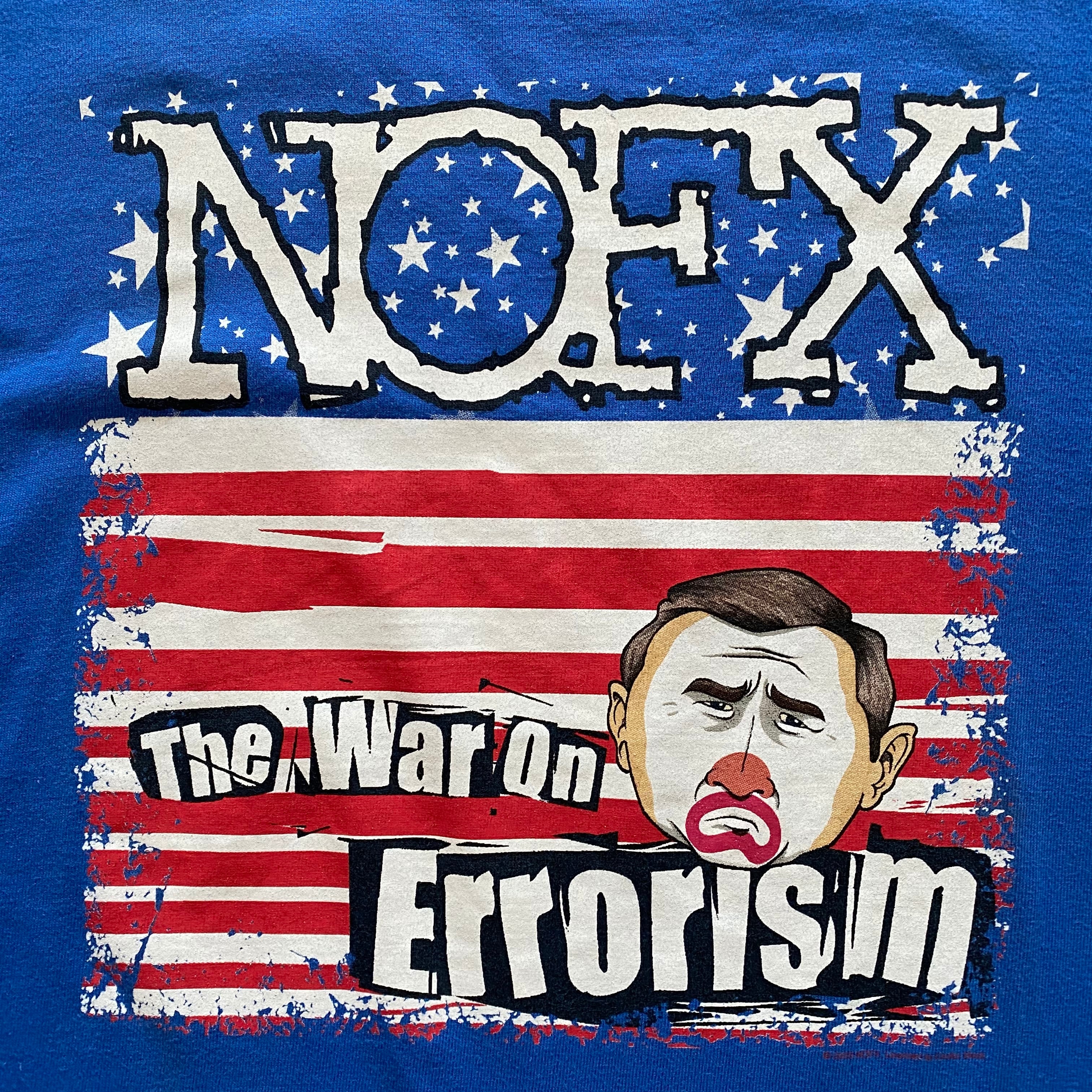 SHOOT NOFX The War on Errorism COTTON T-shirt{SHOOT ノーエフ