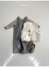 〖取寄〗韓国子供服 / 26winter / minirobe / ヨーヨーボーダーTシャツ / キッズ *S~XL*