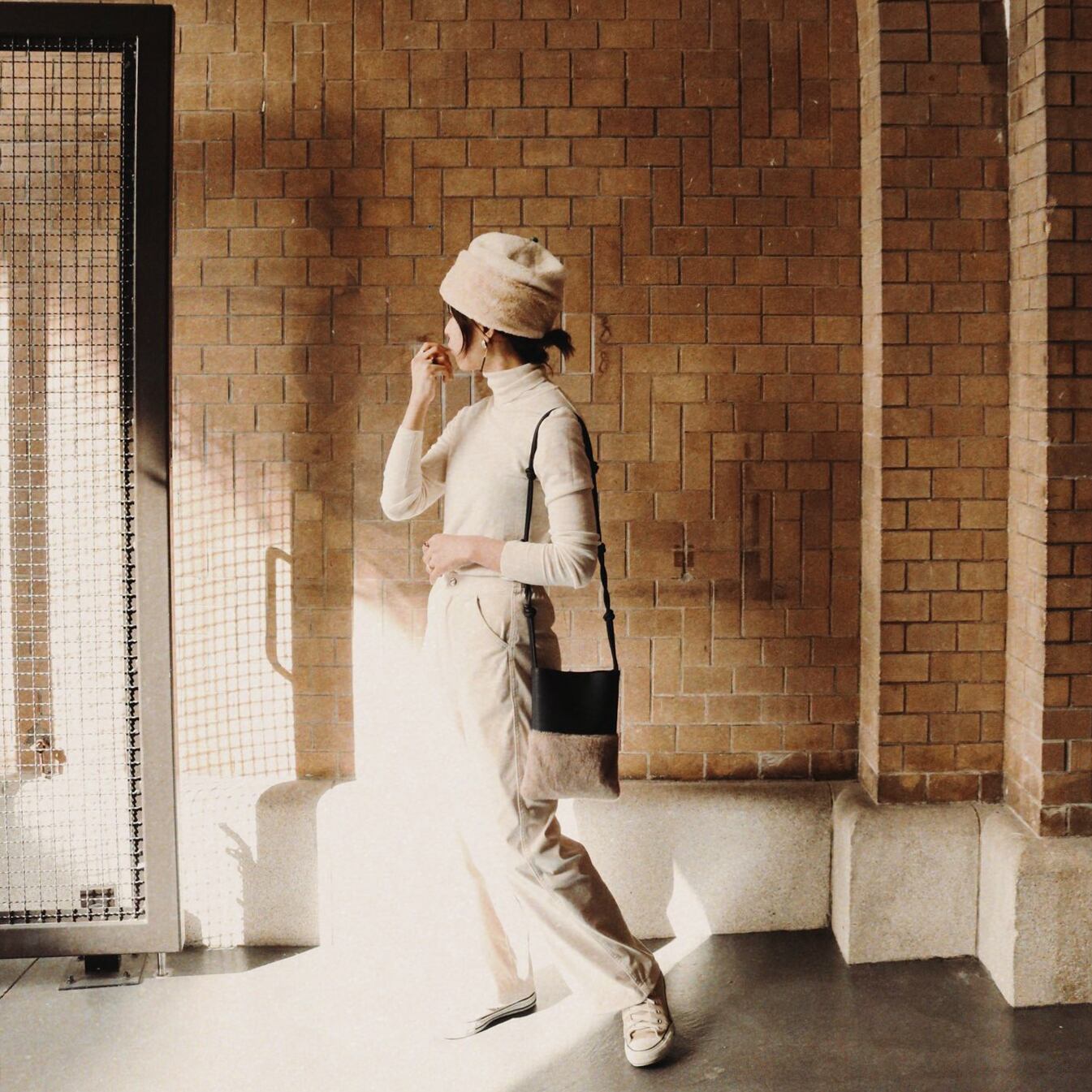 トロフ | ORIENT MILLINERY ORIENT MILLINERY PIGMO KNIT HOODIE 黒