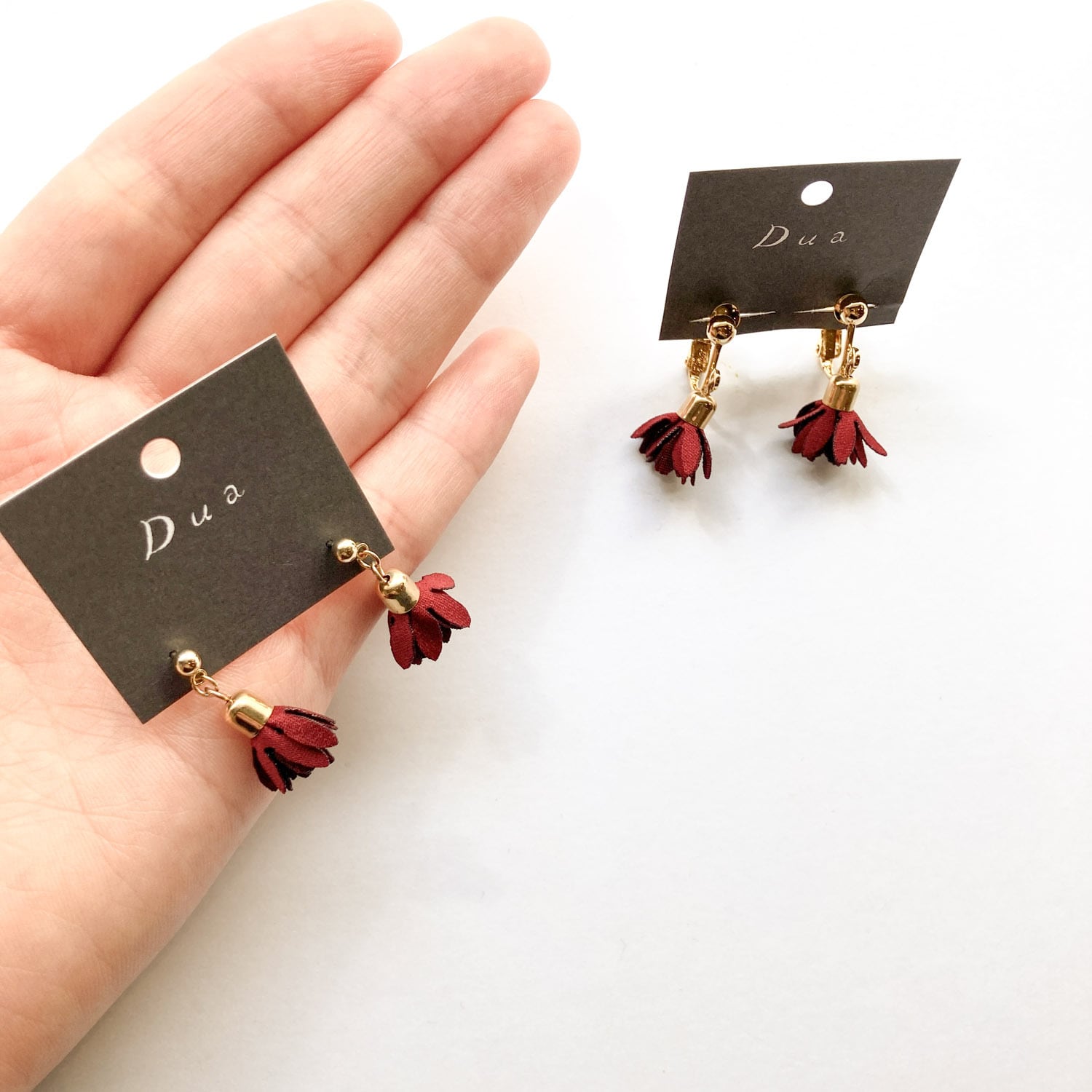 【1225】ハートとタッセルのピアスイヤリング 1225】ハートとタッセルのピアスイヤリング 1225】ハートとタッセルの