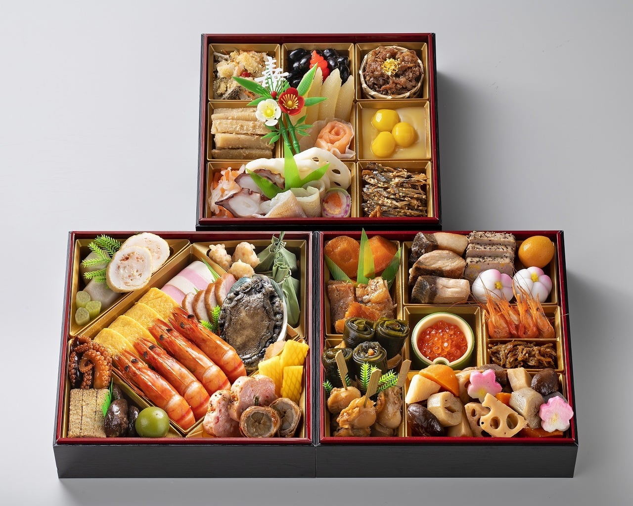 迎春(げいしゅん) 手仕込み三段重