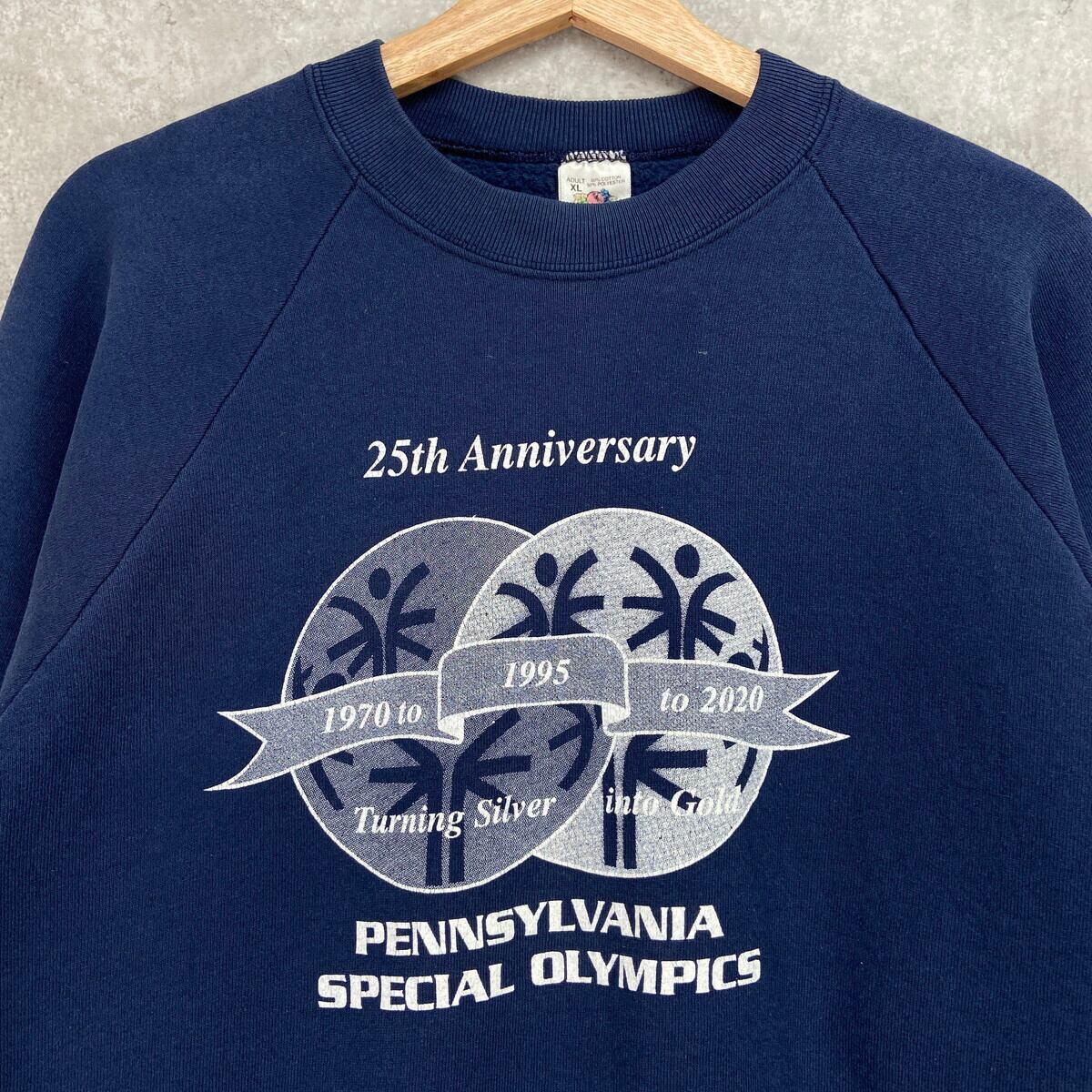90年代 USA製 SPECIAL OLYMPICS 企業ロゴプリント メンズL相当 古着 90年代 USA製 SPECIAL OLYMPICS 企業ロゴプリント メンズL相当 古着