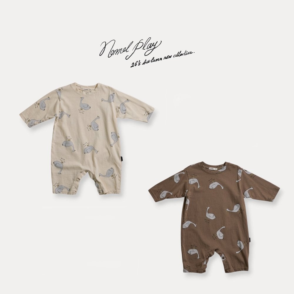 《予約》送料無料【normal play】Normal Duck Baby Suit