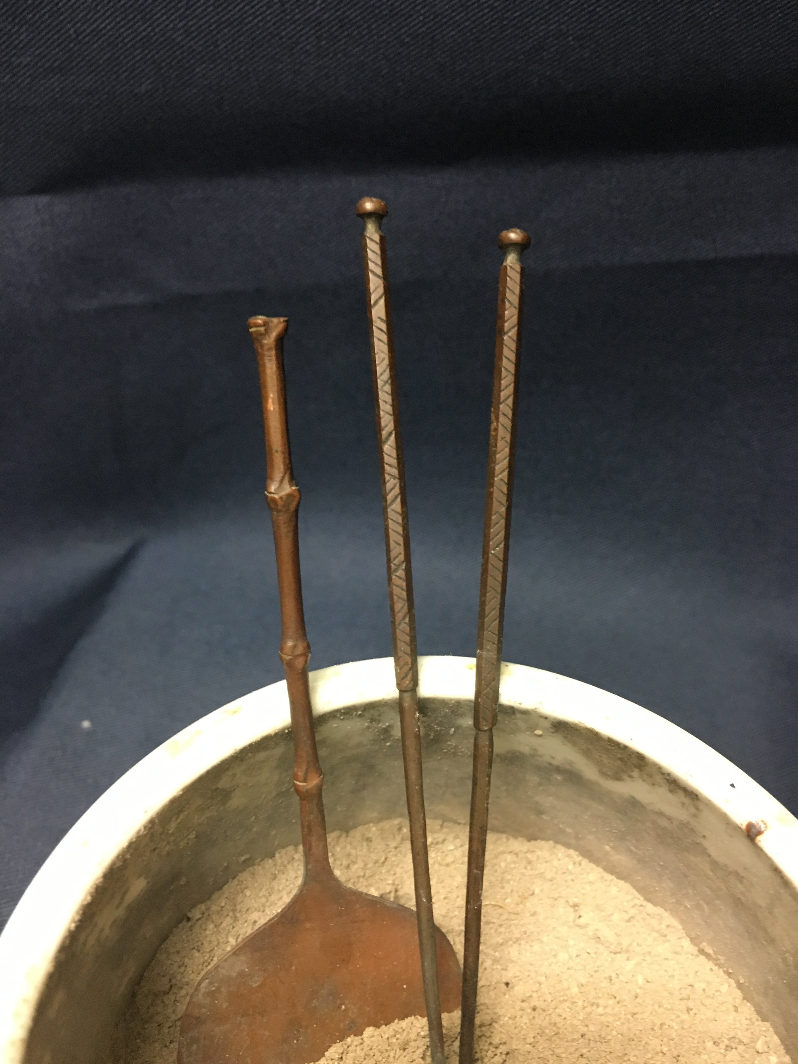 時代物の煙草盆(たばこぼん)セット | レトロ雑貨「次元子(じ 時代物の煙草盆(たばこぼん)セット | レトロ雑貨「次元子(じ