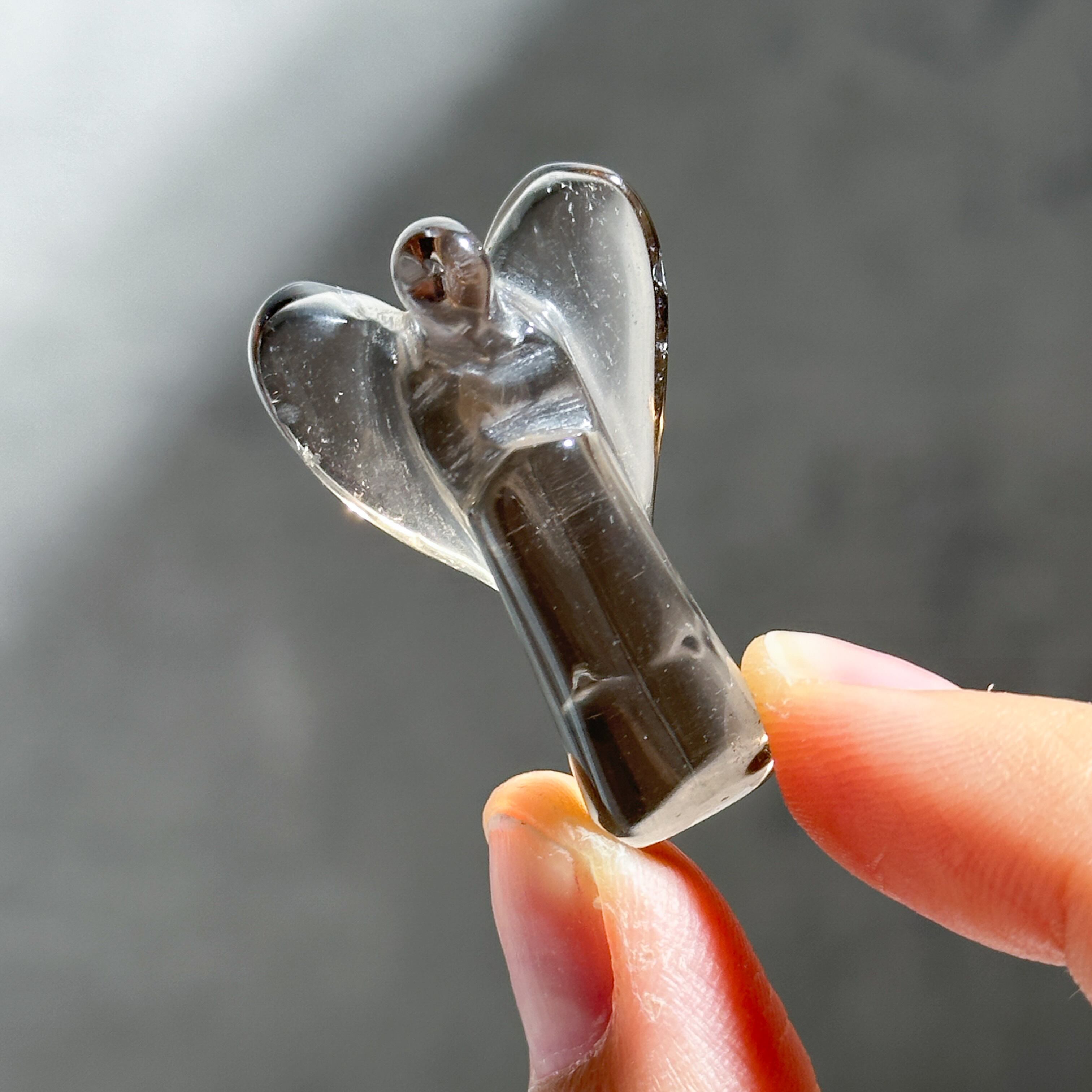 スモーキークォーツ ミニミニエンジェル11◇Smoky quartz Angel