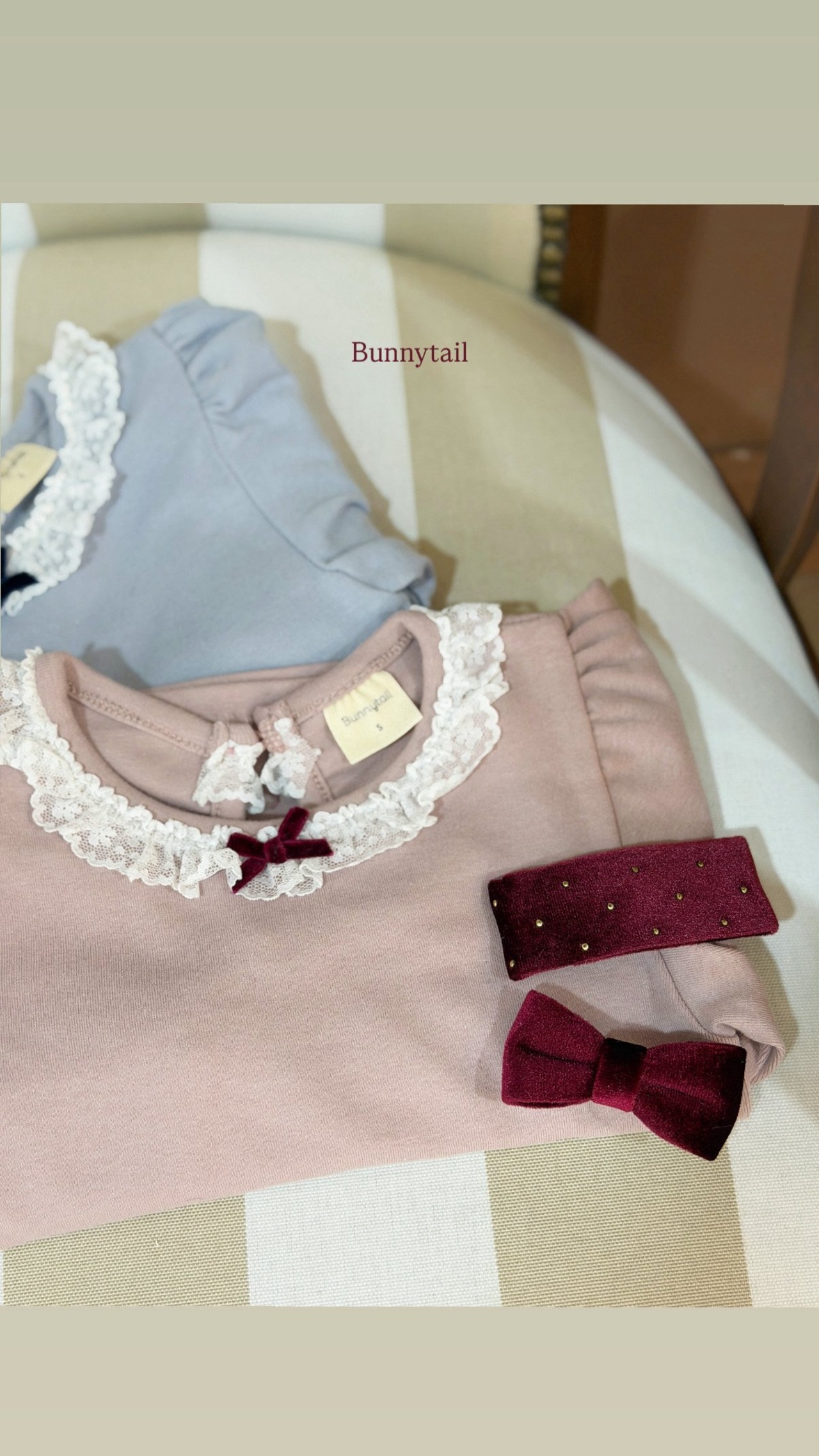 bunny tail［取寄］kirakira hairpin (2ea) 26winter