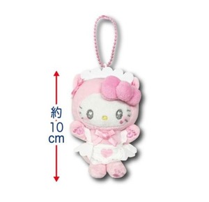 サンリオ　ミニマスコットキーホルダー　ねこねこメイド　BK