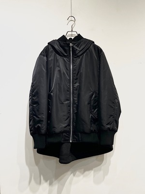 MARECHAL TERRE フーディブルゾン