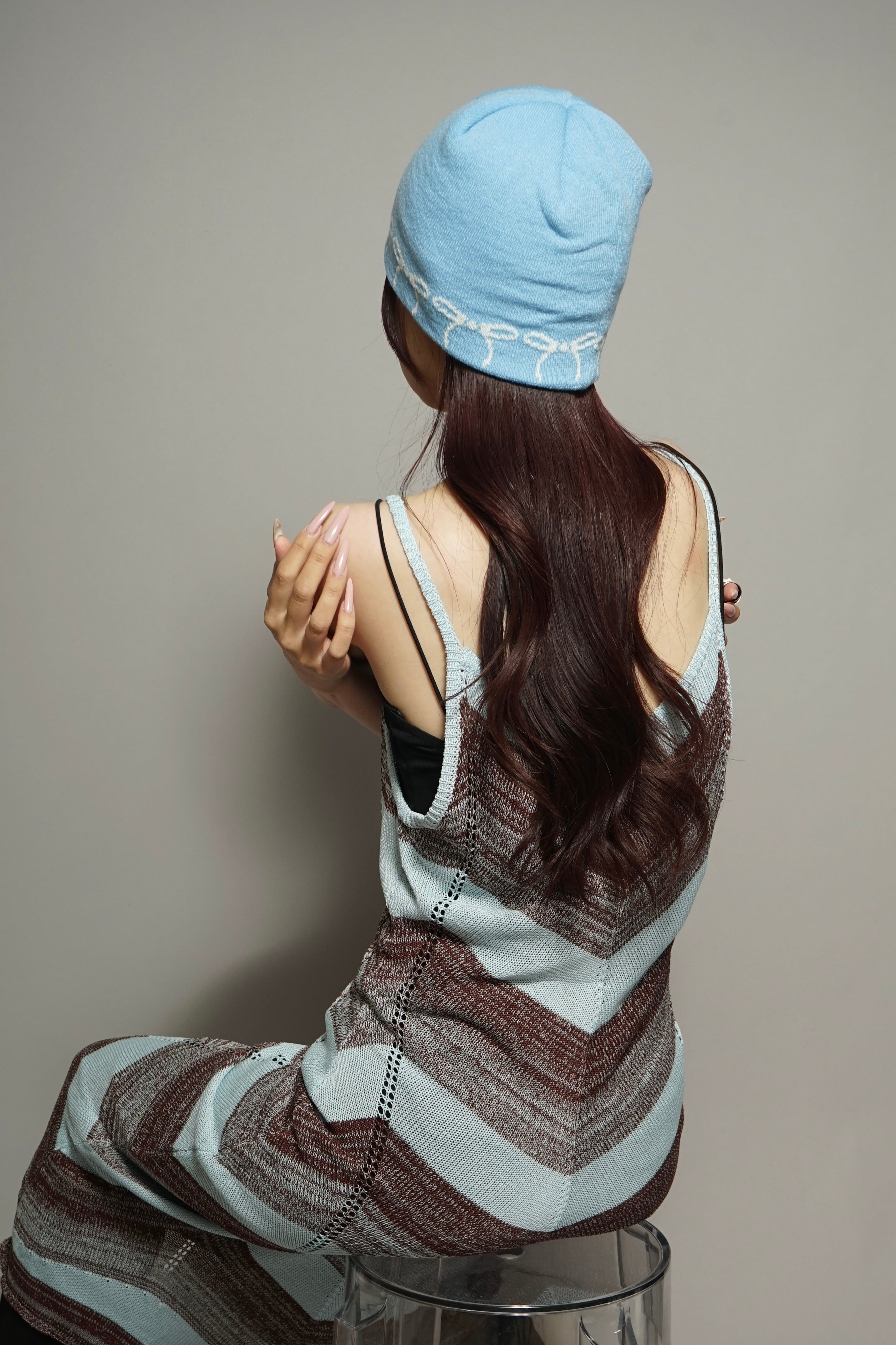 RIBBON BEANIE (SAX) 2406-91-00 | HELK
