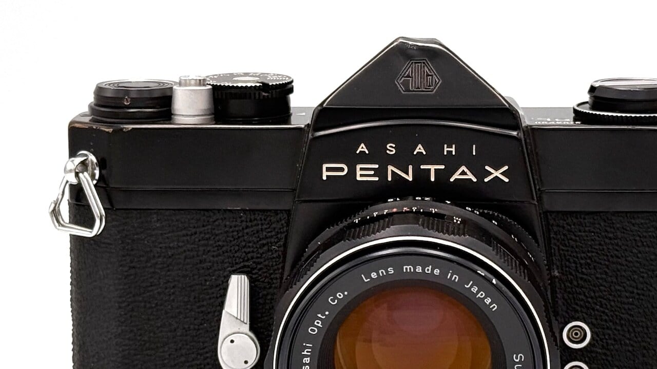 フィルムカメラ 整備済　Pentax SPF + レンズ f/1.8　Y271 一眼レフ | ヨアケマエカメラ フィルムカメラ修理・販売