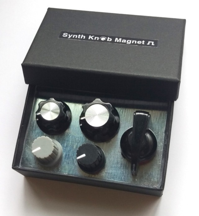 SKM モノトーン アソートセット Synth Knob Magnet | シンセサイザッカー 