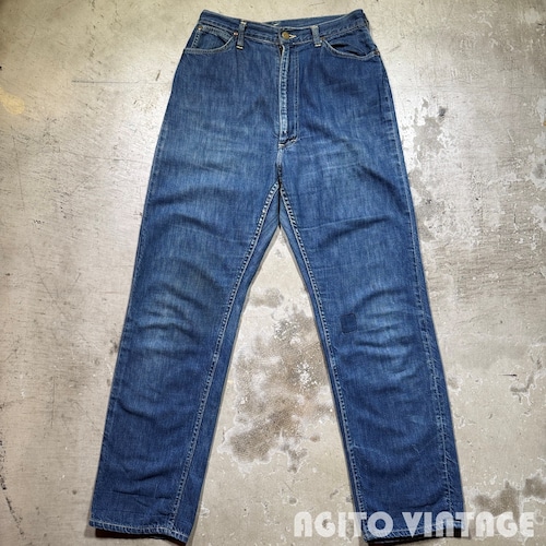 50's~ Lee 341-Z ライトオンスデニム 初期サイド黒タグ GRIPPER カムロック リペア有り ウエスト実寸W28 希少 ヴィンテージ BA-2980 RM3401H