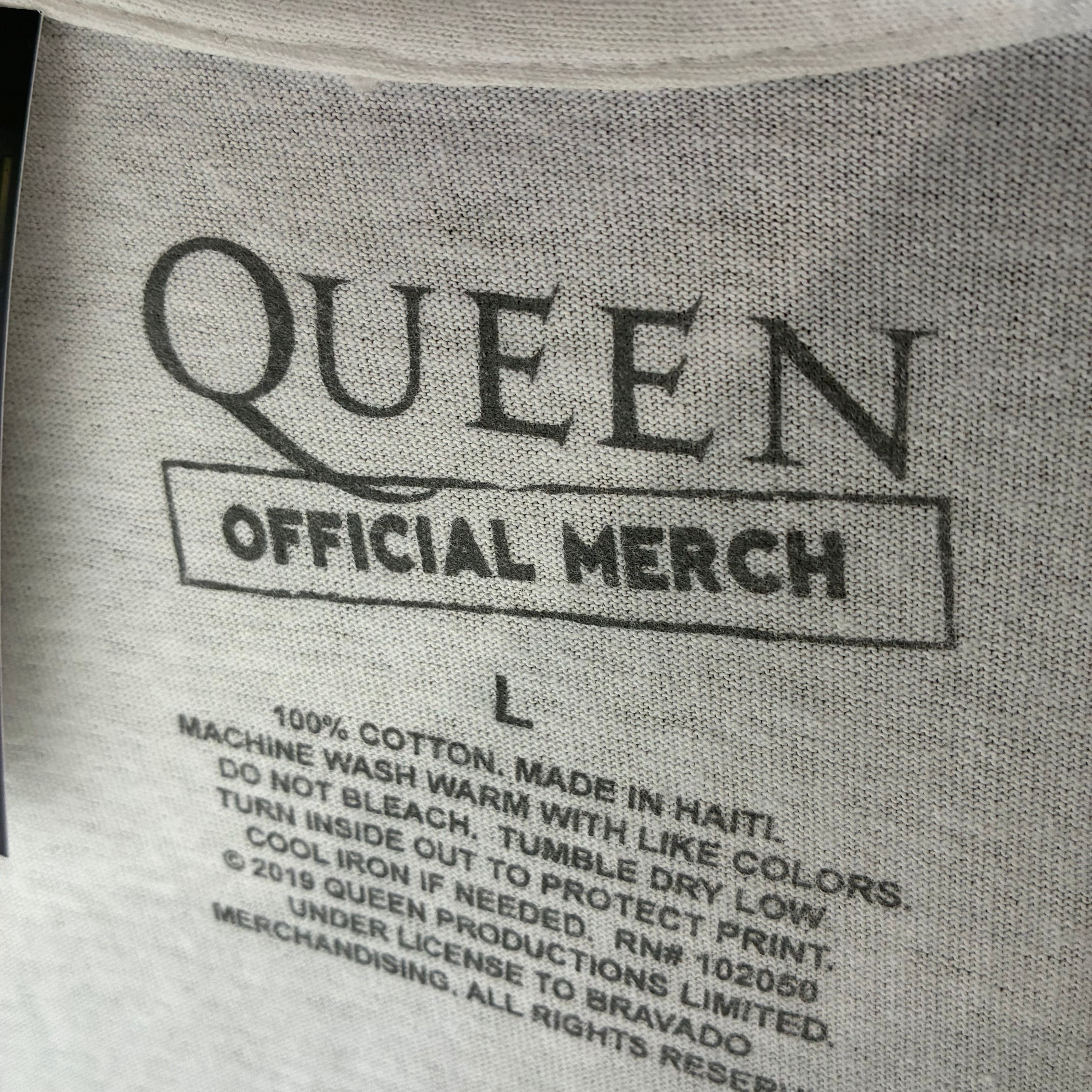 QUEEN バンドTシャツ 白 クイーン | 古着屋 the moon
