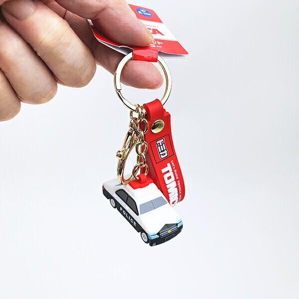 トミカ パトロールカー PVCマスコットキーホルダー タカラトミー