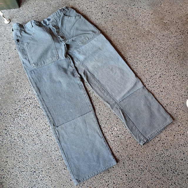 "hard work" スイス製 デニムワークパンツ used [403019]