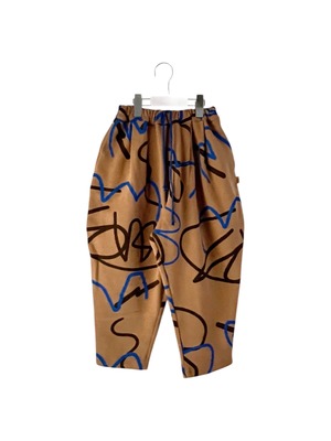 【MIN-NANO×frankygrow】ALL-OVER PATTERED SWEAT PANTS / 3